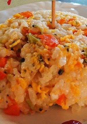 胡麻油香る！離乳食チャーハン-レシピのメイン写真