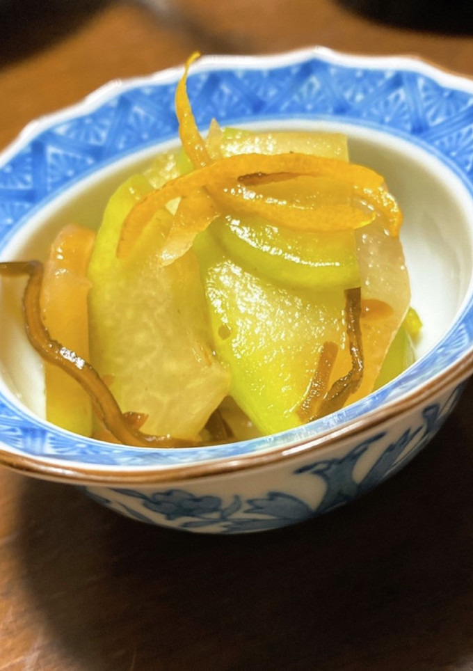 簡単　常備菜✨はやとうりの柚子塩昆布漬け-レシピのメイン写真