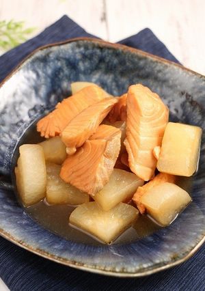 簡単!銀鮭大根☆ゆずポン風味-レシピのメイン写真