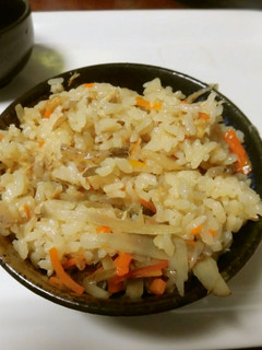 ごぼうの炊き込みご飯-レシピのメイン写真