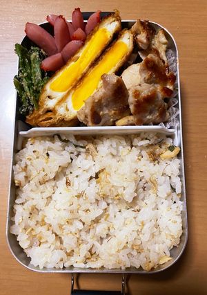 20201116中学2年男子お弁当-レシピのメイン写真