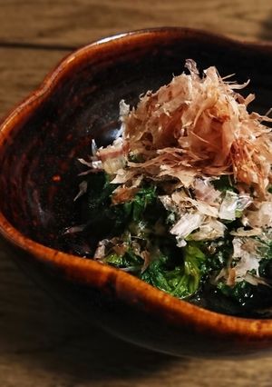 レンチン◎わさび菜のおひたし◎あっさり-レシピのメイン写真