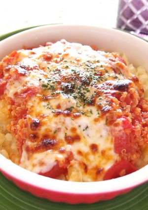 じゃがバターキヌアトマトソース-レシピのメイン写真