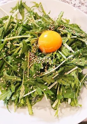 春菊のパリパリサラダ-レシピのメイン写真