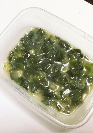 ネギ塩ダレ+ネギ塩親子丼-レシピのメイン写真