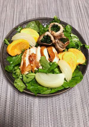 低糖質サラダ-レシピのメイン写真
