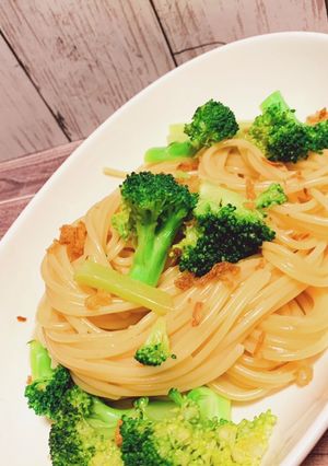 ワンパンで簡単！ブロッコリーの和風パスタ-レシピのメイン写真