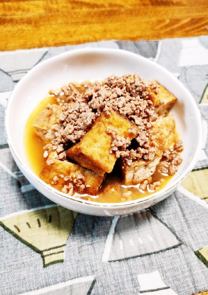 厚揚げのすき焼風(｡•̀ᴗ-)و ̑̑✧-レシピのメイン写真