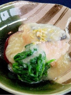 鮭とさつまいもの西京白みそ煮-レシピのメイン写真