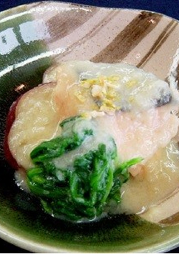 鮭とさつまいもの西京白みそ煮-レシピのメイン写真