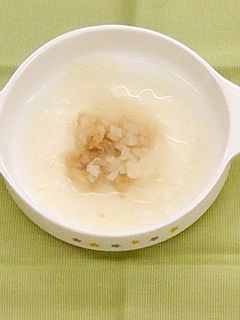 【離乳食中期】大根とツナのだし煮-レシピのメイン写真