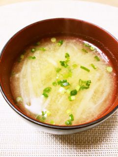 千切り大根の味噌汁-レシピのメイン写真