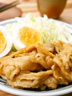 おかずやおつまみに最高!豚の味噌マヨ炒め-レシピのメイン写真