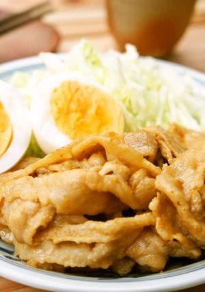 おかずやおつまみに最高！豚の味噌マヨ炒め-レシピのメイン写真