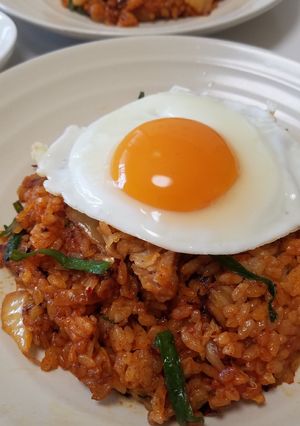 お二人さんの☆韓国風キムチチャーハン！-レシピのメイン写真