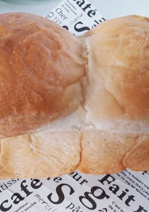 パウンド型でお手軽生食パン風-レシピのメイン写真