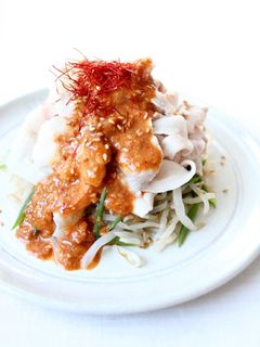 タレが美味しい【豚しゃぶゴマだれサラダ】-レシピのメイン写真