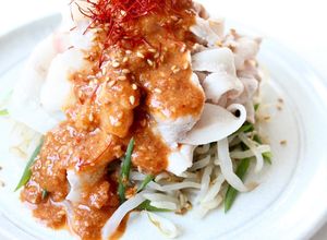 タレが美味しい【豚しゃぶゴマだれサラダ】-レシピのメイン写真
