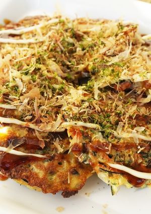 鉄強化!豚肉とおからのお好み焼き風-レシピのメイン写真