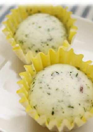 アレルギー給食★米粉のポパイ蒸しパン-レシピのメイン写真