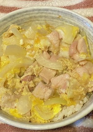 素早く親子丼-レシピのメイン写真
