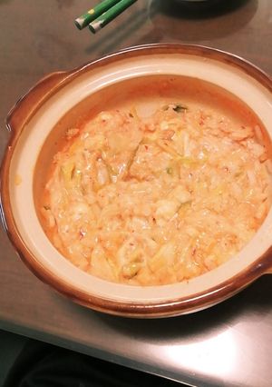 キムチチーズリゾット-レシピのメイン写真
