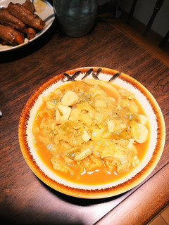 エリンギ&根菜たっぷり煮込みカレー饂飩-レシピのメイン写真