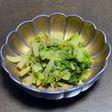 半結球白菜のお浸し♪