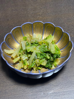 半結球白菜のお浸し♪-レシピのメイン写真