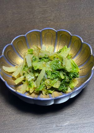 半結球白菜のお浸し♪-レシピのメイン写真