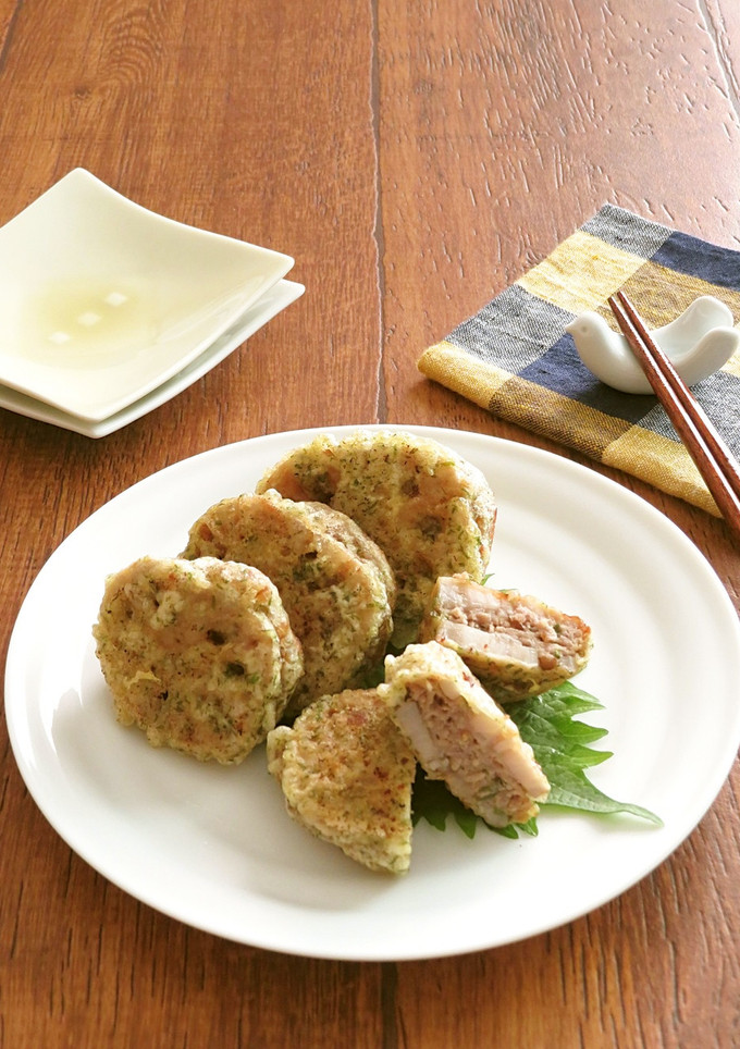 ごはんがすすむ◎れんこん磯辺のはさみ揚げ-レシピのメイン写真