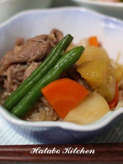 ほっこり甘~い肉じゃが&さつま芋-レシピのメイン写真