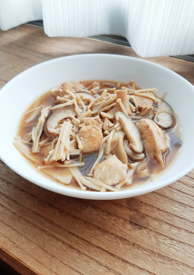 ささみときのこのポン酢煮-レシピのメイン写真