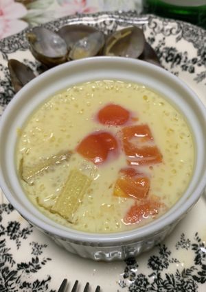 モッツァレラチーズ入り洋風茶碗蒸し-レシピのメイン写真