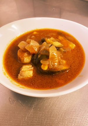 無印ルーで作るベジバタチキンカレー-レシピのメイン写真