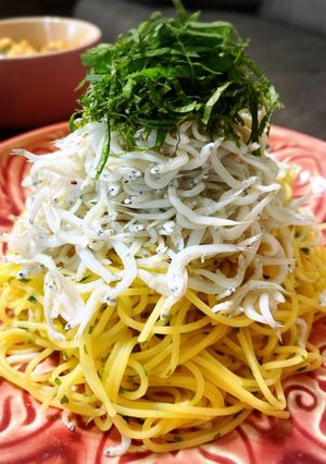 味付簡単♪しらすたっぷり♪和風パスタ-レシピのメイン写真