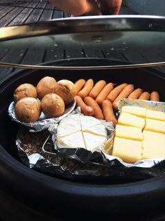 ホットプレートで燻製-レシピのメイン写真