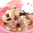 スペアリブのおともに「大根の甘酢漬け」