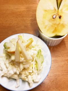 白菜・セロリ・リンゴのマヨサラダ-レシピのメイン写真