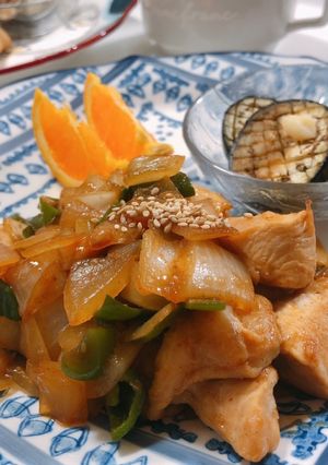 鶏ももとピーマンのちょび辛炒め-レシピのメイン写真