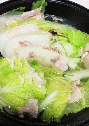 豚バラと白菜のミルフィーユ鍋-レシピのメイン写真