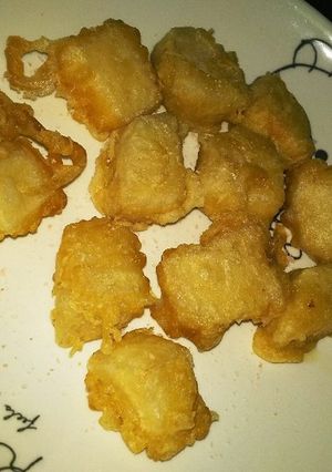 ほっくり自然薯の天ぷら♪-レシピのメイン写真