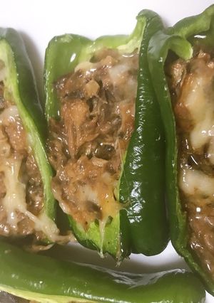 材料3つ！ピーマンのチーズいわし缶詰-レシピのメイン写真