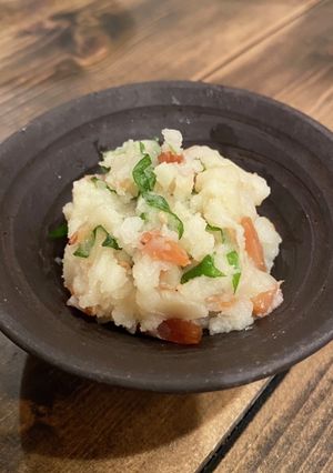 鮭とばと大葉のポテトサラダ-レシピのメイン写真