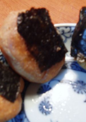 レンジでモﾁモﾁ♪おからで磯部もち★☆-レシピのメイン写真