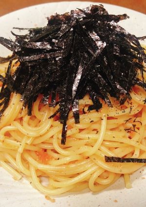 簡単3step☆シンプル和風明太子パスタ-レシピのメイン写真