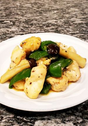鶏肉とピーマン家にある物で時短簡単料理♪-レシピのメイン写真