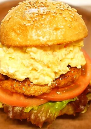 すだちタルタルの徳島バーガー！-レシピのメイン写真