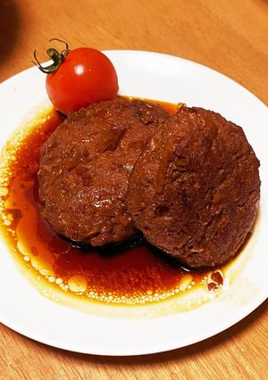照り焼きハンバーグ-レシピのメイン写真
