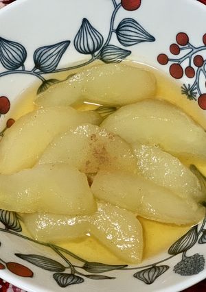 ラ・フランスのコンポート-レシピのメイン写真
